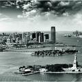 Empire Art Direct Frameless Free Floating Tempered Glass Art by EAD Art Coop - New York Skyline B TMP-EAD1938B-3636